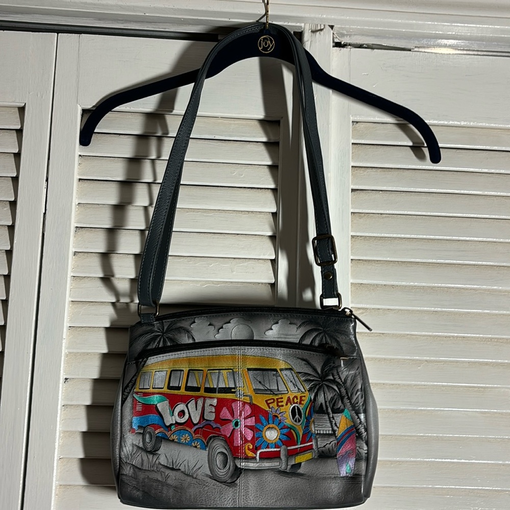 Anuschka Hand painted Crossbody